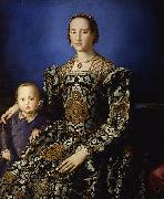 Agnolo Bronzino Eleonora di Toledo col figlio Giovanni oil